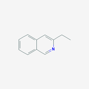 molecular formula C11H11N B176333 3-Ethylisoquinoline CAS No. 102878-59-1