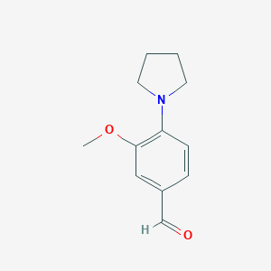 3-Methoxy-4-(pyrrolidin-1-yl)benzaldehyde
