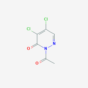 4,5-Dichloro-2-acetyl-3(2H)-pyridazinone
