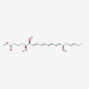 molecular formula C20H30O5 B176377 Lipoxin A5 CAS No. 110657-98-2