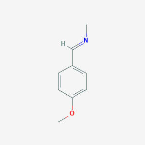molecular formula C9H11NO B176394 N-(4-methoxybenzylidene)methanamine CAS No. 13114-23-3
