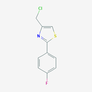 4-(Chloromethyl)-2-(4-fluorophenyl)-1,3-thiazole