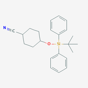 4-(Tert-butyldiphenylsilyloxy)cyclohexanecarbonitrile