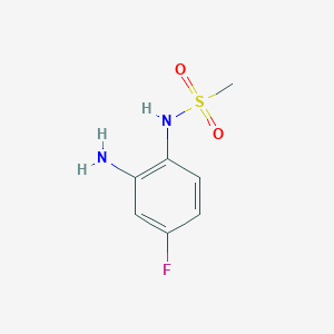 N-(2-Amino-4-fluorophenyl)methanesulfonamide