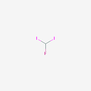 molecular formula CHFI2 B176434 Methane, fluorodiiodo- CAS No. 1493-01-2