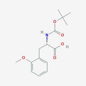 molecular formula C15H21NO5 B176447 Boc-2-Methoxy-L-Phenylalanine CAS No. 143415-63-8