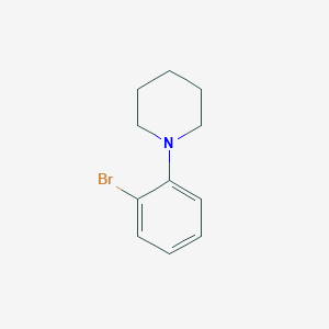 molecular formula C11H14BrN B176462 1-(2-Bromophenyl)piperidine CAS No. 156808-79-6