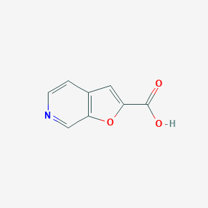 molecular formula C8H5NO3 B176467 Furo[2,3-c]pyridine-2-carboxylic acid CAS No. 112372-15-3