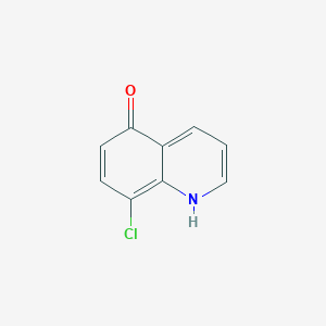 molecular formula C9H6ClNO B176500 8-Chloroquinolin-5-ol CAS No. 16026-85-0