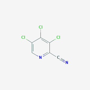 molecular formula C6HCl3N2 B176505 3,4,5-Trichloropicolinonitrile CAS No. 139485-42-0