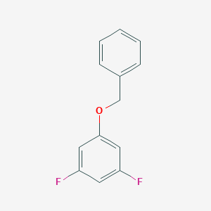 molecular formula C13H10F2O B176506 1-(Benzyloxy)-3,5-difluorobenzene CAS No. 176175-97-6