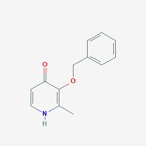 molecular formula C13H13NO2 B176512 3-(Benzyloxy)-2-methylpyridin-4(1H)-one CAS No. 150630-13-0