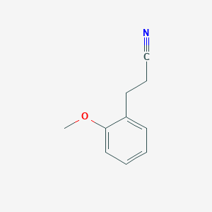 molecular formula C10H11NO B176522 3-(2-Methoxyphenyl)propanenitrile CAS No. 145851-06-5