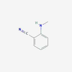 molecular formula C8H8N2 B176525 2-(Methylamino)benzonitrile CAS No. 17583-40-3
