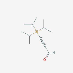 molecular formula C12H22OSi B176532 3-(Triisopropylsilyl)propiolaldehyde CAS No. 163271-80-5