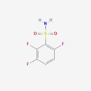 molecular formula C6H4F3NO2S B176549 2,3,6-Trifluorobenzenesulfonamide CAS No. 1204574-42-4