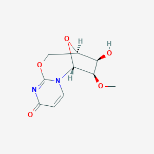 molecular formula C10H12N2O5 B176558 2'-O-Methyl-2,5'-anhydrouridine CAS No. 175471-64-4
