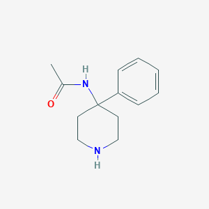 molecular formula C13H18N2O B176564 N-(4-Phenylpiperidin-4-yl)acetamide CAS No. 146396-04-5