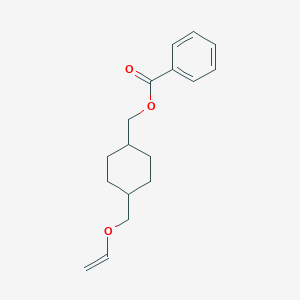 B176567 [4-(ethenoxymethyl)cyclohexyl]methyl Benzoate CAS No. 196109-15-6