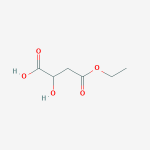molecular formula C6H10O5 B176585 4-Ethoxy-2-hydroxy-4-oxobutanoic acid CAS No. 15690-37-6