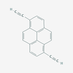 molecular formula C20H10 B176592 Pyrene, 1,6-diethynyl- CAS No. 173678-77-8