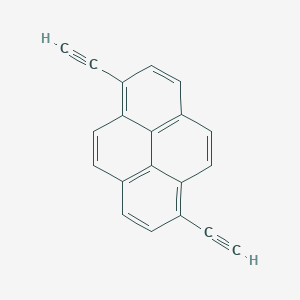 B176592 1,6-Diethynylpyrene CAS No. 173678-77-8