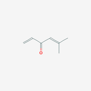 molecular formula C7H10O B176598 5-Methylhexa-1,4-dien-3-one CAS No. 13058-38-3
