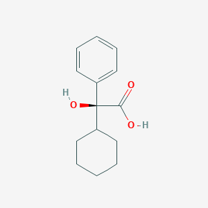 molecular formula C14H18O3 B017661 (s)-2-Cyclohexyl-2-phenylglycolic acid CAS No. 20585-34-6