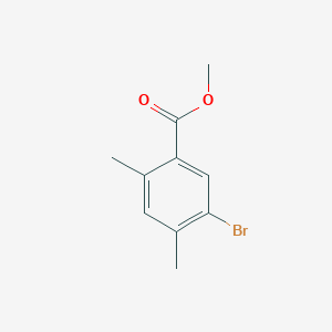molecular formula C10H11BrO2 B176628 Methyl 5-bromo-2,4-dimethylbenzoate CAS No. 152849-72-4