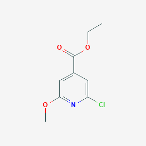 Ethyl 2-chloro-6-methoxyisonicotinate