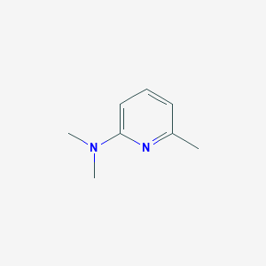 molecular formula C8H12N2 B176651 N,N,6-Trimethylpyridin-2-amine CAS No. 199273-62-6