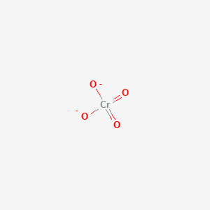 molecular formula CrO4(2-)<br>CrO4-2 B176676 Chromate CAS No. 11104-59-9