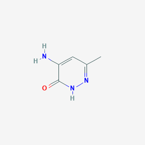 4-Amino-6-methyl-2H-pyridazin-3-one