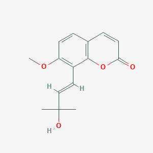 molecular formula C15H16O4 B176700 Murraol CAS No. 109741-38-0