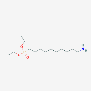 molecular formula C14H32NO3P B176702 Diethyl (10-aminodecyl)phosphonate CAS No. 120818-69-1