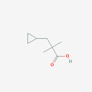 3-Cyclopropyl-2,2-dimethylpropanoic acid