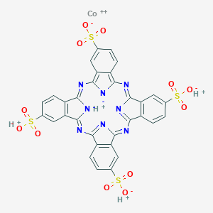 Cobaltate(4-), (29H,31H-phthalocyanine-2,9,16,23-tetrasulfonato(6-)-kappaN29,kappaN30,kappaN31,kappaN32)-, tetrahydrogen, (SP-4-1)-