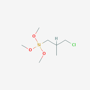 (3-Chloro-2-methylpropyl)-trimethoxysilane