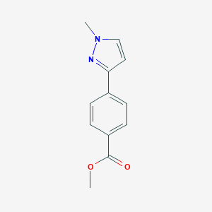 Methyl 4-(1-methyl-1H-pyrazol-3-YL)benzoate