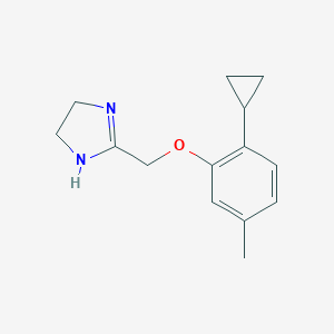 molecular formula C14H18N2O B017674 Cilutazoline CAS No. 104902-08-1