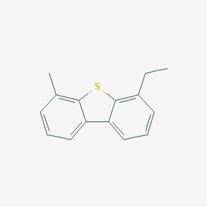 molecular formula C15H14S B176740 4-Ethyl-6-methyldibenzothiophene CAS No. 132034-90-3