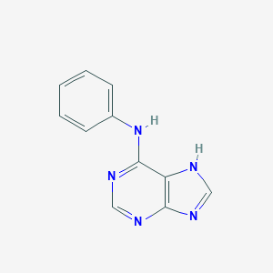 molecular formula C11H9N5 B017677 N-purin-6-ylaniline CAS No. 1210-66-8