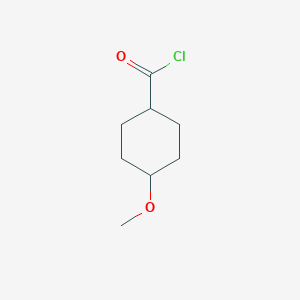 molecular formula C8H13ClO2 B176774 4-methoxycyclohexane-1-carbonyl Chloride CAS No. 195812-66-9