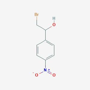 molecular formula C8H8BrNO3 B176800 2-Bromo-1-(4-nitrophenyl)ethanol CAS No. 19922-82-8