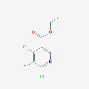 molecular formula C8H6Cl2FNO2 B176817 Ethyl 4,6-dichloro-5-fluoronicotinate CAS No. 154012-17-6
