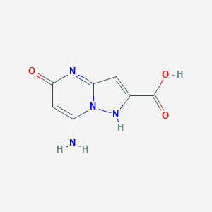 7-Amino-5-oxo-4,5-dihydropyrazolo[1,5-a]pyrimidine-2-carboxylic acid
