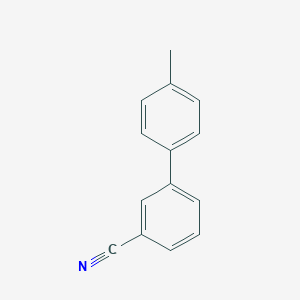 molecular formula C14H11N B176835 3-(4-Methylphenyl)benzonitrile CAS No. 133909-96-3