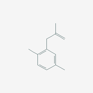 molecular formula C12H16 B176846 3-(2,5-Dimethylphenyl)-2-methyl-1-propene CAS No. 198713-79-0