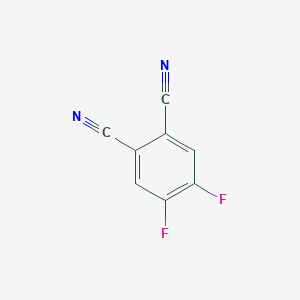 molecular formula C8H2F2N2 B176858 4,5-Difluorophthalonitrile CAS No. 134450-56-9