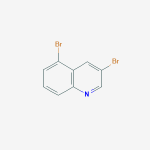 molecular formula C9H5Br2N B176877 3,5-Dibromoquinoline CAS No. 101861-59-0